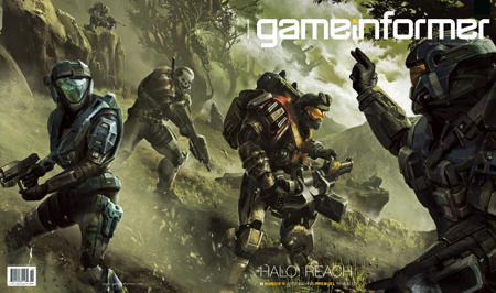 Новости - Game Informer (February 2010) - Halo Reach (фото журнала)